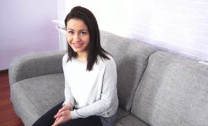 Tricky Agent Shy cutie fucks like a slut