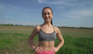 Public Agent Fit Runner in Tight Leggings