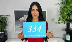Czech Sex Casting E334 Sexy brunette loves porn