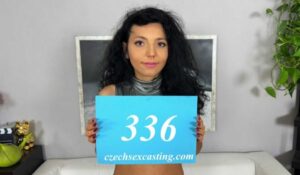 Czech Sex Casting E336 Sexy brunette likes exhibitionism latex and sex
