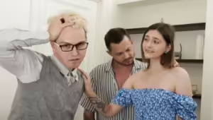 Cuck 4K Knock at the Cabinet